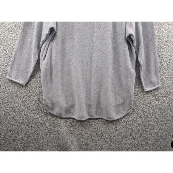 NWT Michael by Michael Kors Pearl Heather Gray Women's 1X Tunic Sweater - Picture 8 of 16